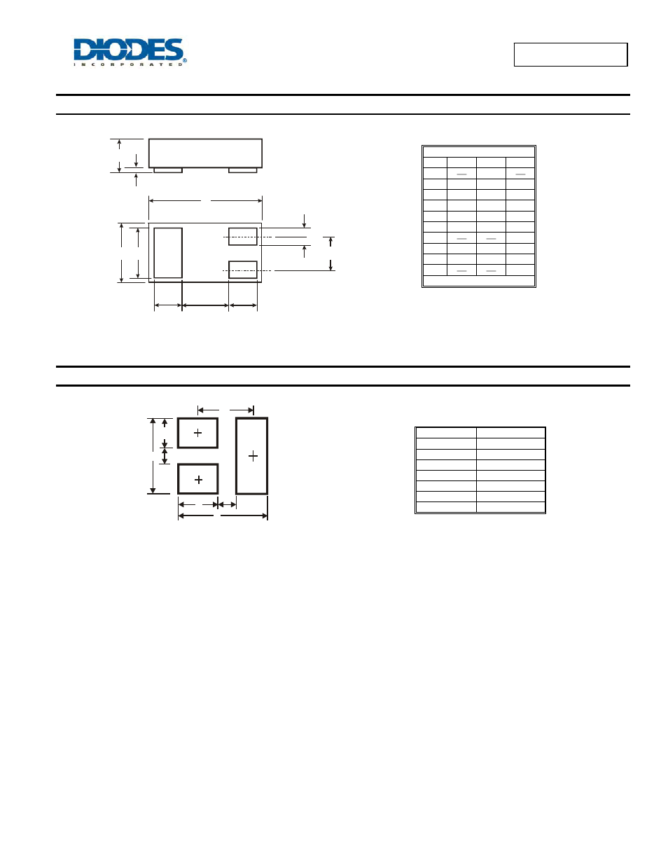 Package outline dimensions, Suggested pad layout | Diodes DMN2005LP4K User Manual | Page 5 / 6