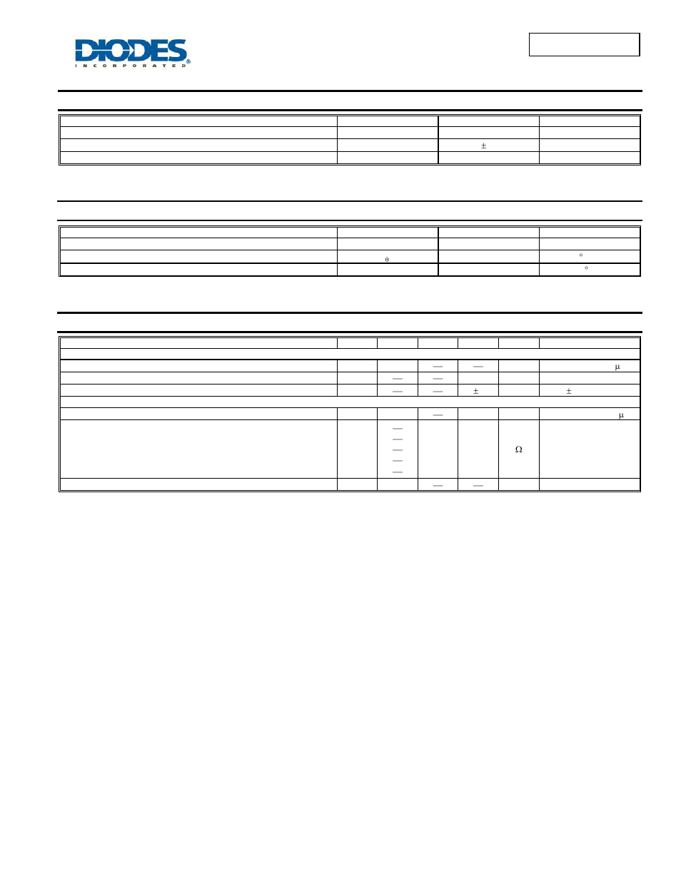 Maximum ratings, Thermal characteristics, Electrical characteristics | Dmn2005lpk | Diodes DMN2005LPK User Manual | Page 2 / 6