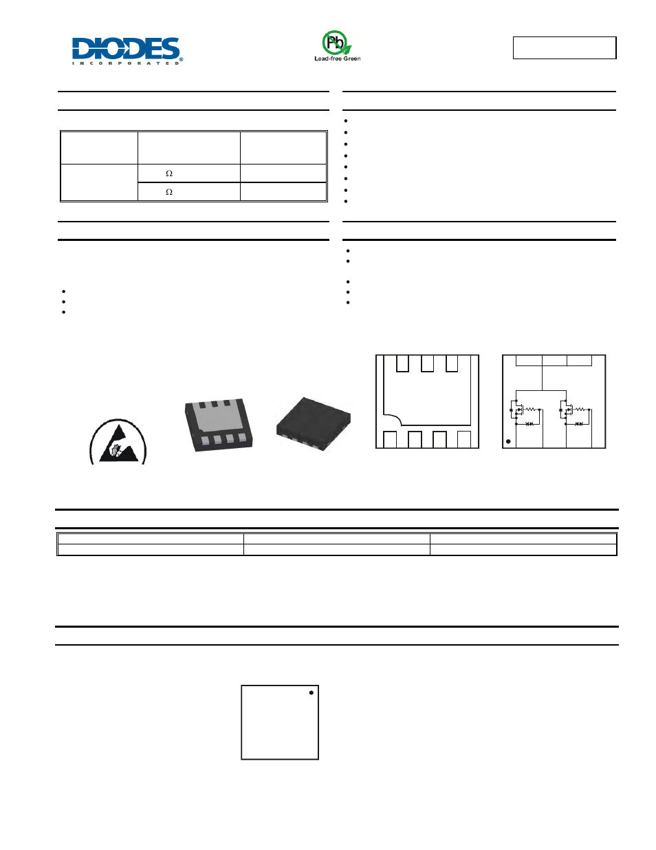 Diodes DMN2016LFG User Manual | 6 pages