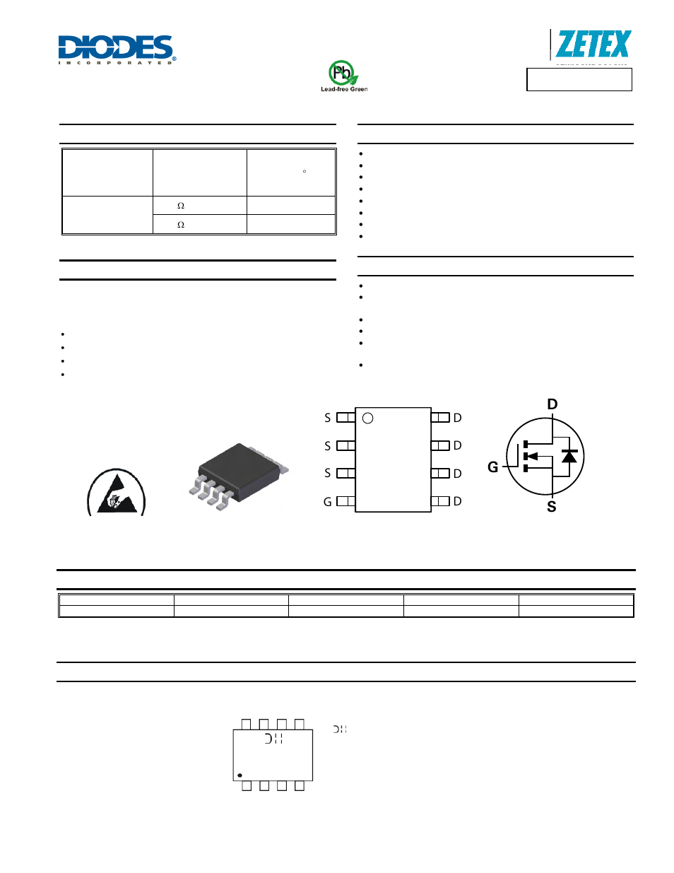 Diodes DMN2028USS User Manual | 8 pages