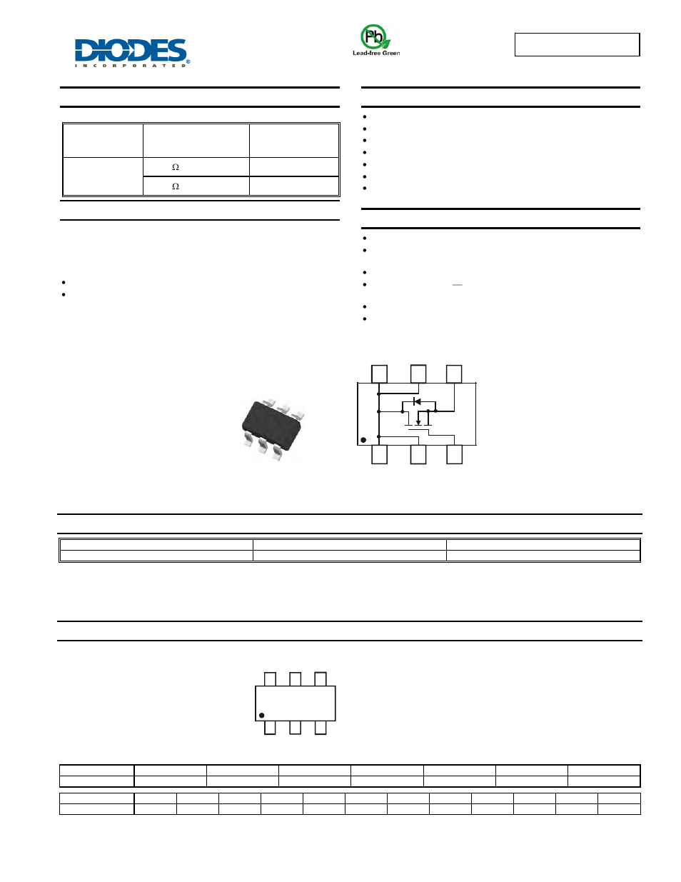 Diodes DMN2075UDW User Manual | 6 pages