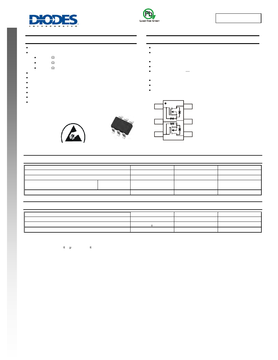Diodes DMN2215UDM User Manual | 4 pages