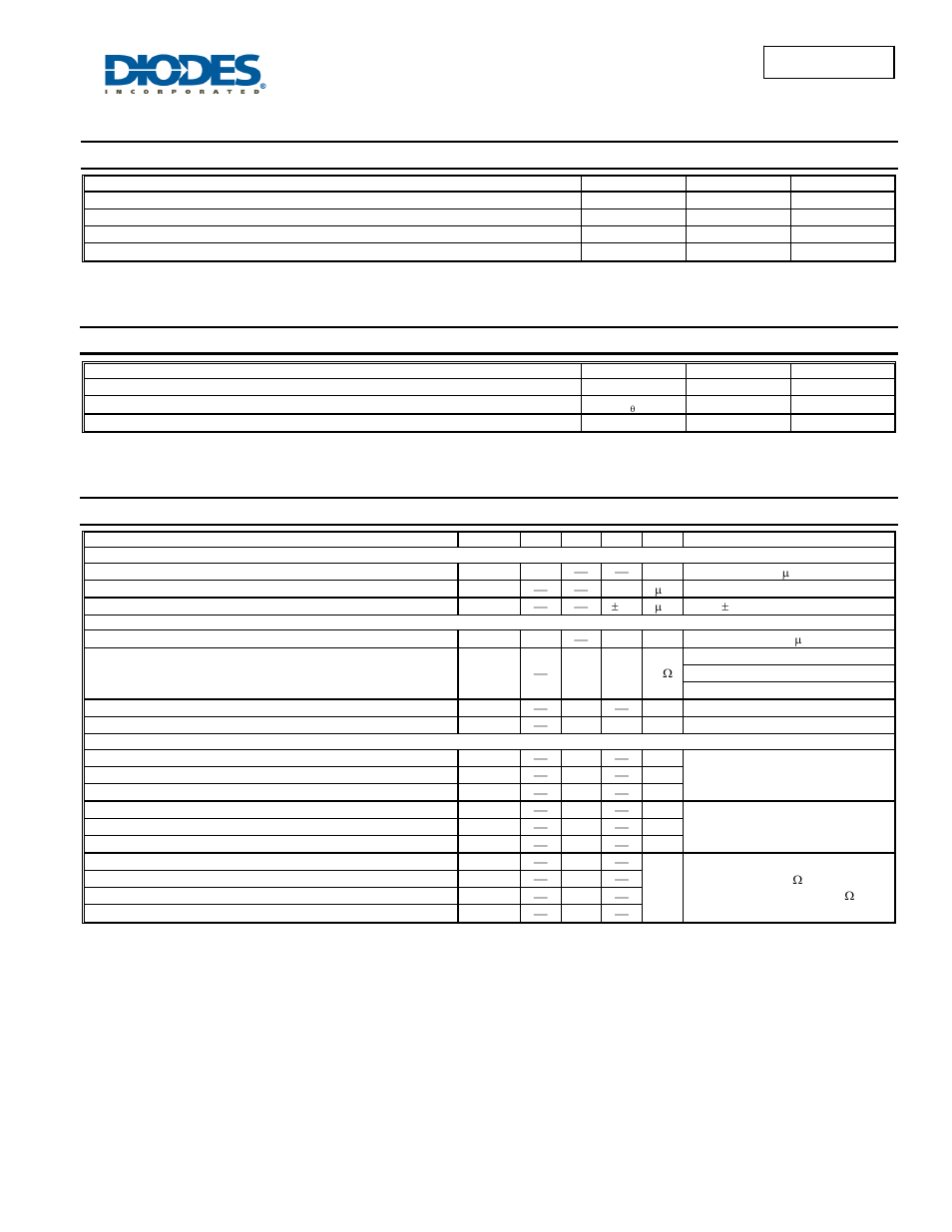 Dmn2230u new prod uc t, Maximum ratings, Thermal characteristics | Electrical characteristics | Diodes DMN2230U User Manual | Page 2 / 5