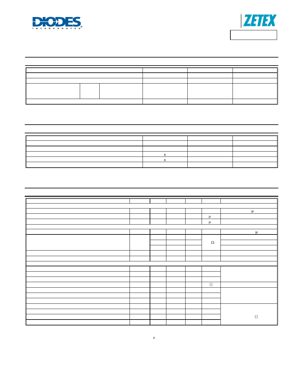 Maximum ratings, Thermal characteristics, Electrical characteristics | Dmn2300ufb, A product line of diodes incorporated | Diodes DMN2300UFB User Manual | Page 2 / 6