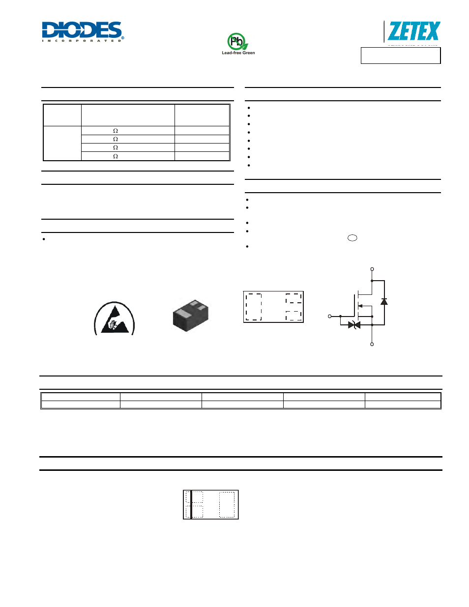 Diodes DMN2300UFB4 User Manual | 7 pages