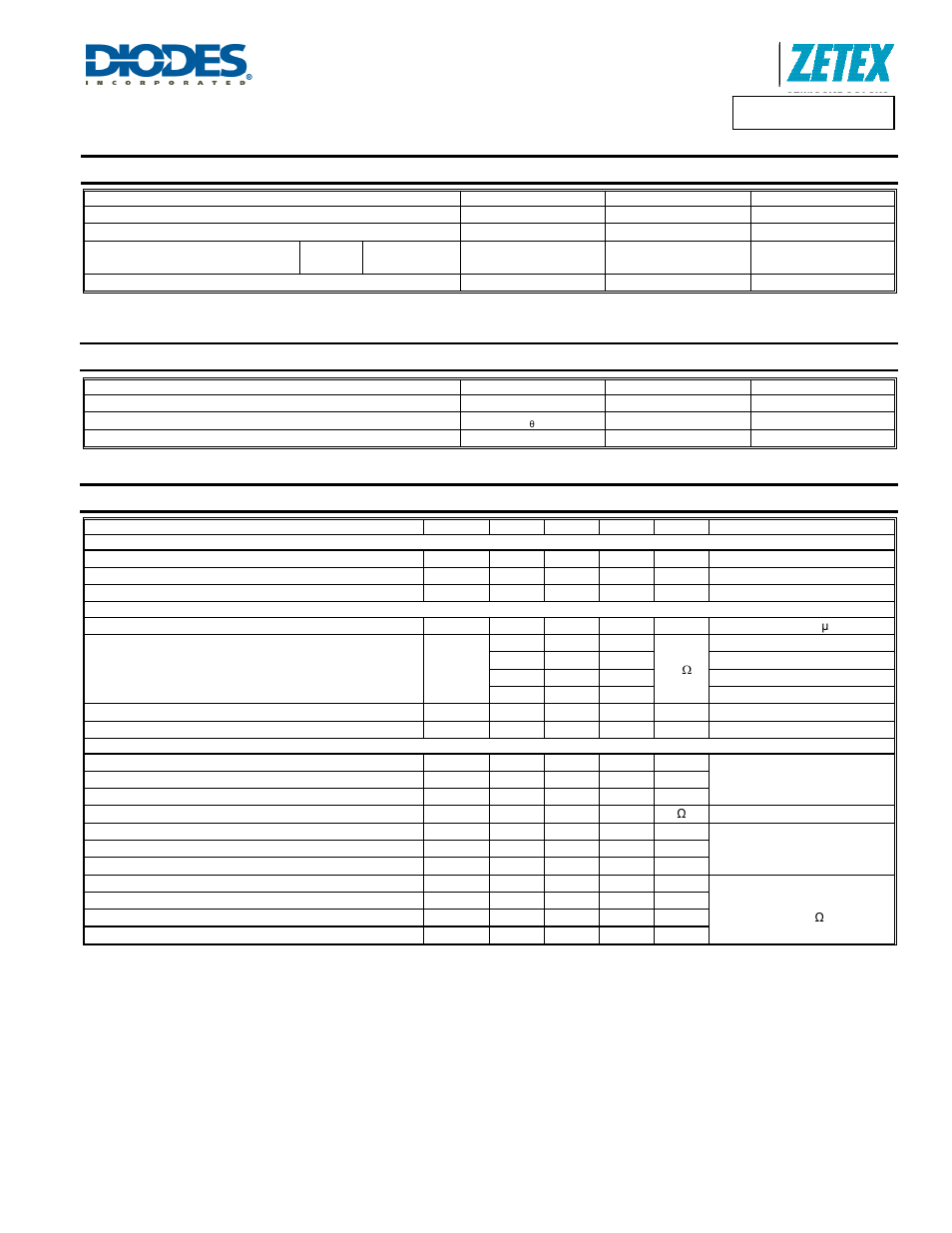 Maximum ratings, Thermal characteristics, Electrical characteristics | A product line of diodes incorporated | Diodes DMN2300UFB4 User Manual | Page 2 / 7