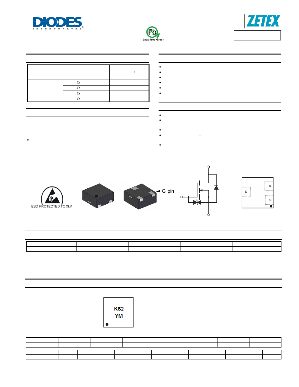 Diodes DMN2300UFD User Manual | 7 pages