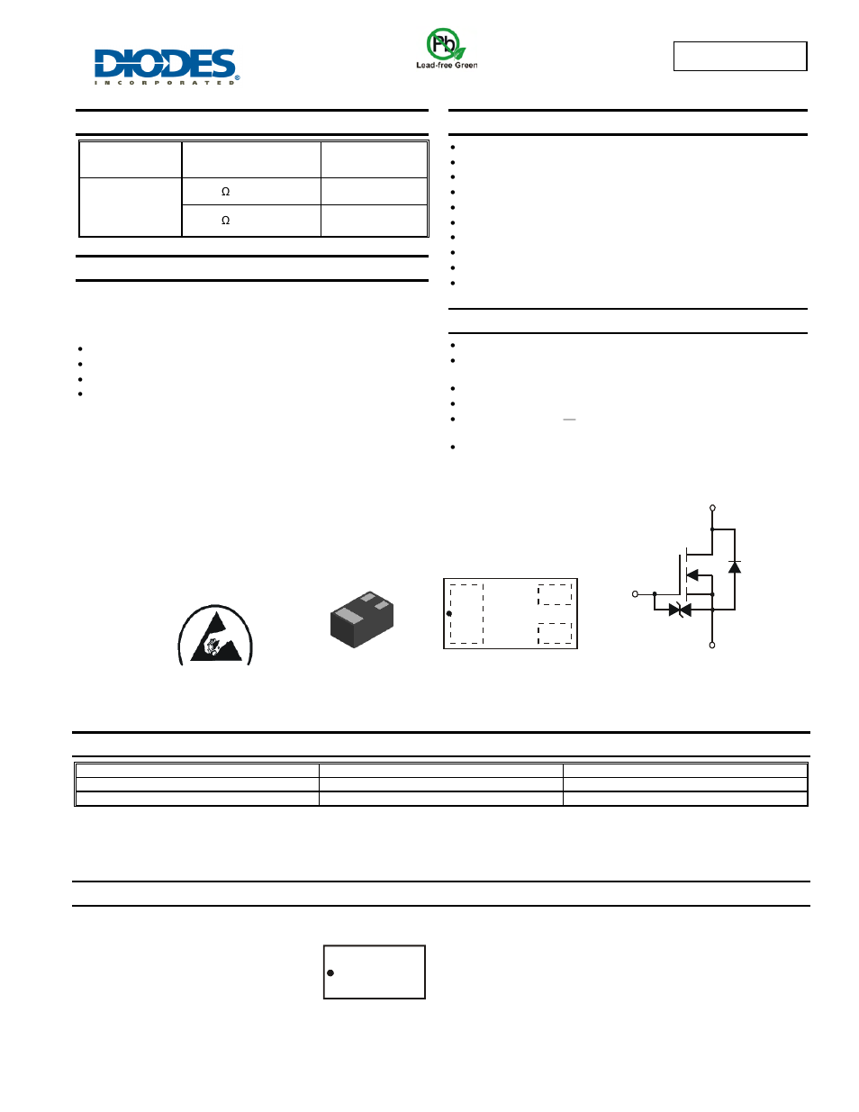 Diodes DMN2400UFB User Manual | 6 pages