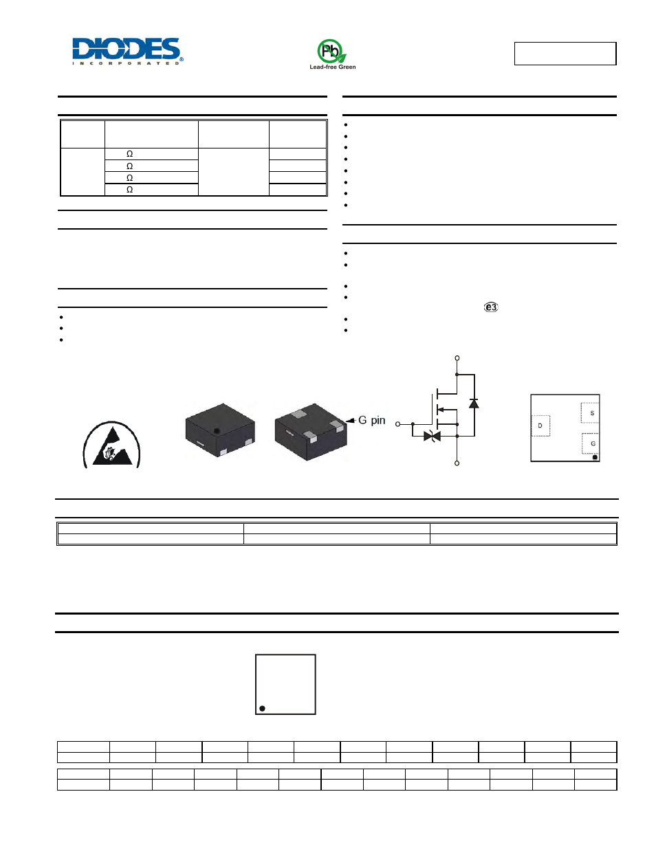 Diodes DMN2400UFD User Manual | 6 pages