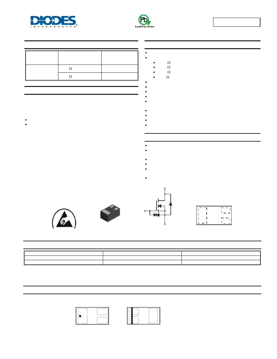 Diodes DMN26D0UFB4 User Manual | 6 pages