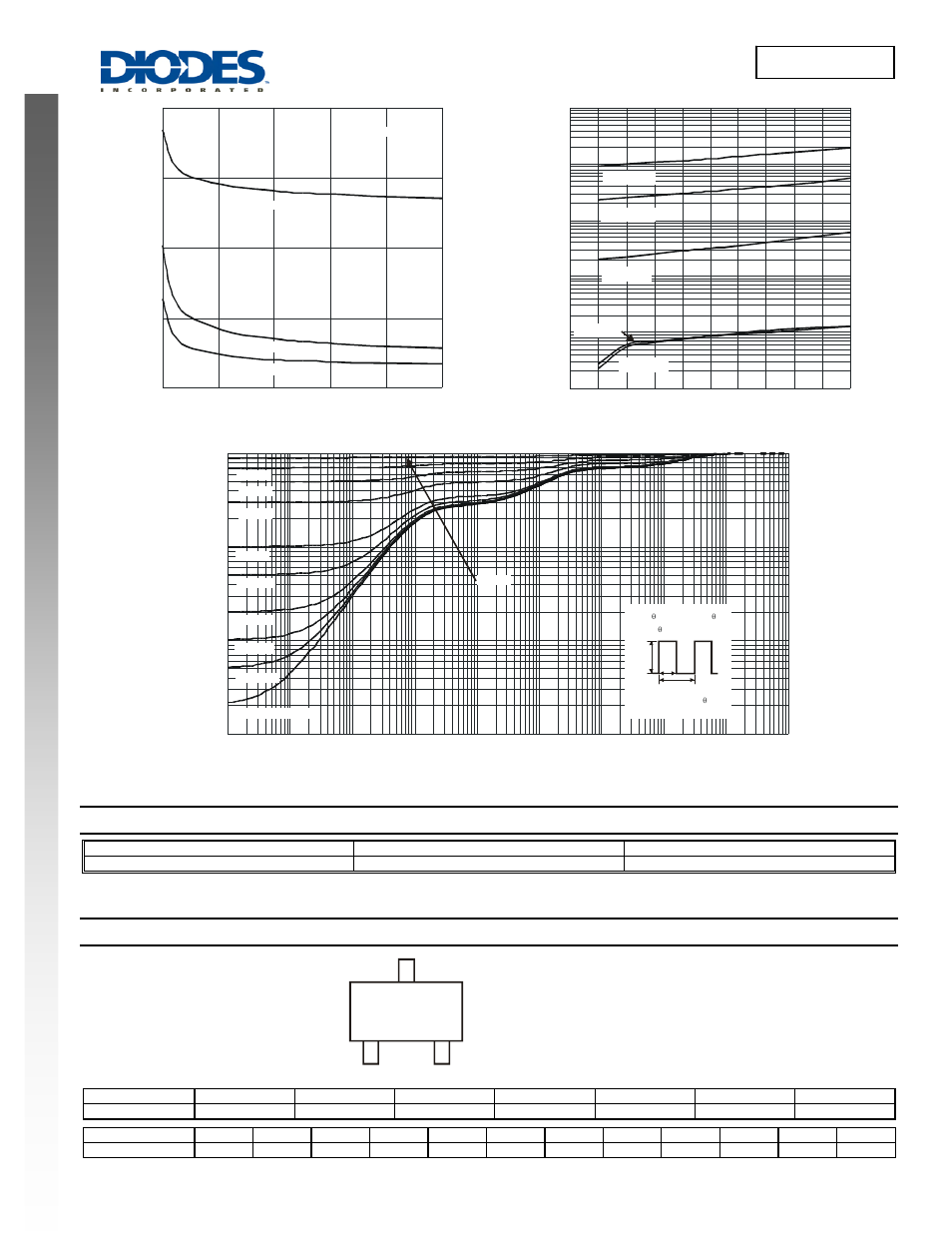 Dmn26d0ut new prod uc t, Ordering information, Marking information | Dmn26d0ut, M1 ym | Diodes DMN26D0UT User Manual | Page 4 / 6