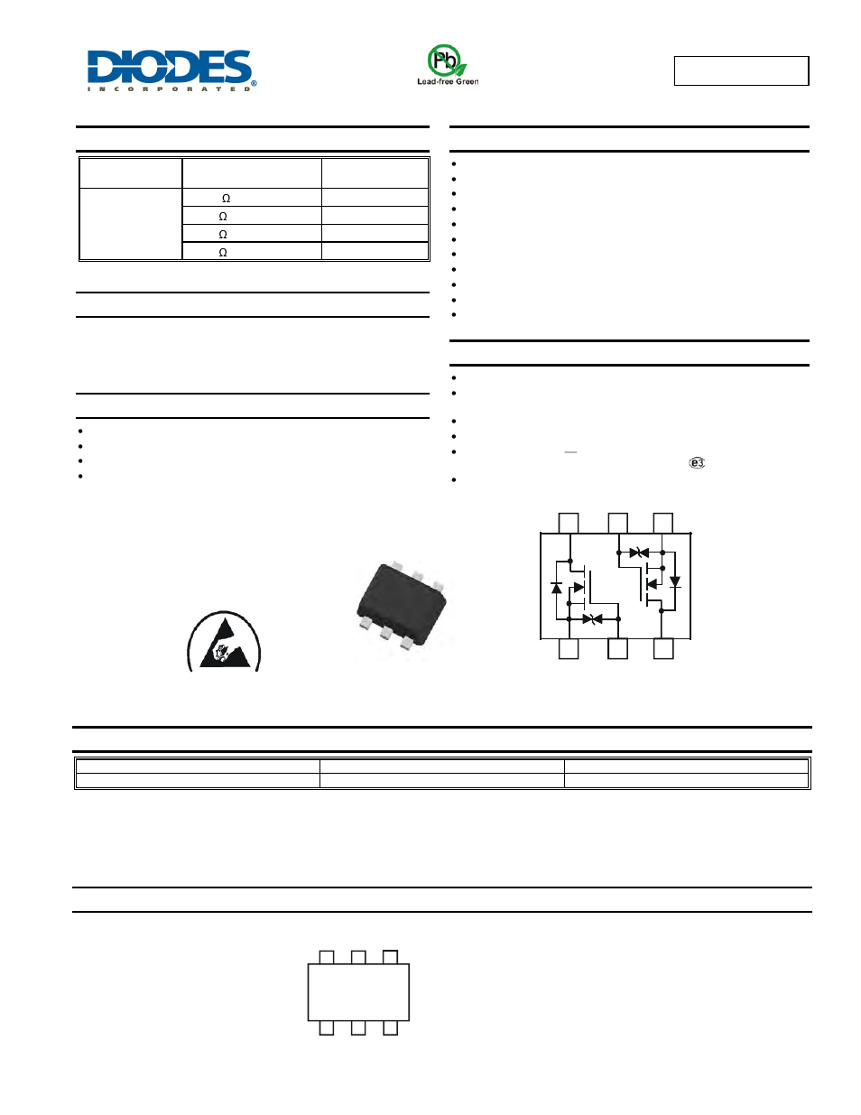 Diodes DMN2990UDJ User Manual | 6 pages