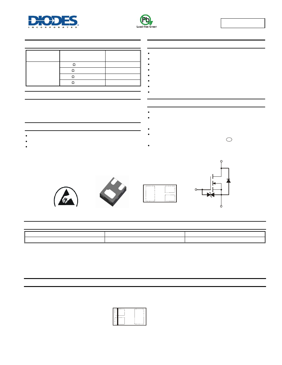 Diodes DMN2990UFA User Manual | 6 pages