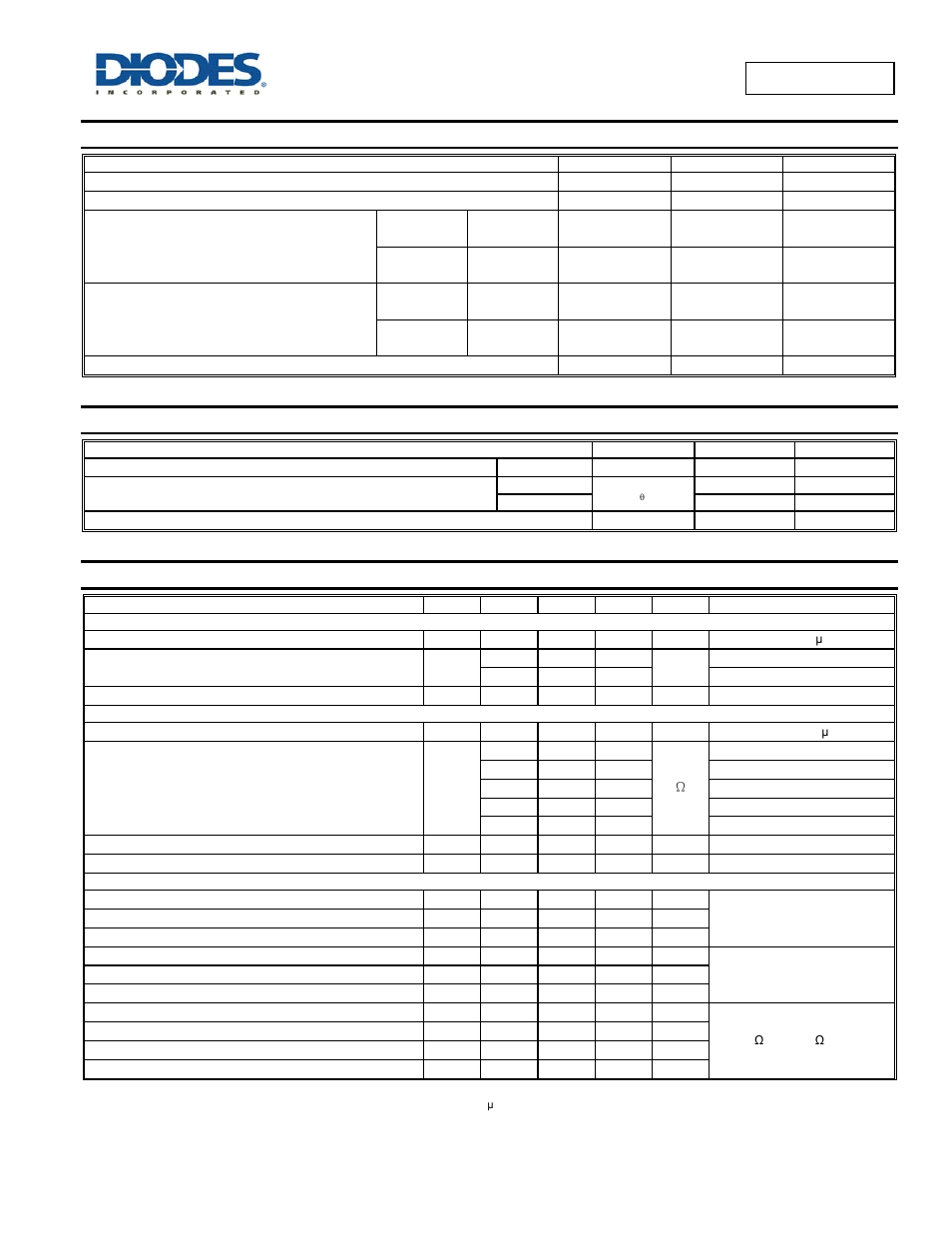 Dmn2990ufa new prod uc t, Maximum ratings, Thermal characteristics | Electrical characteristics, Dmn2990ufa | Diodes DMN2990UFA User Manual | Page 2 / 6
