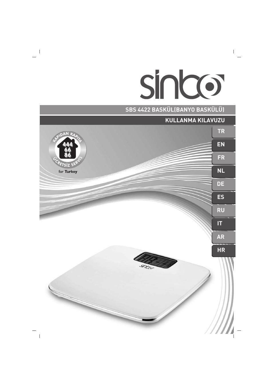 SINBO SBS 4422 User Manual | 29 pages