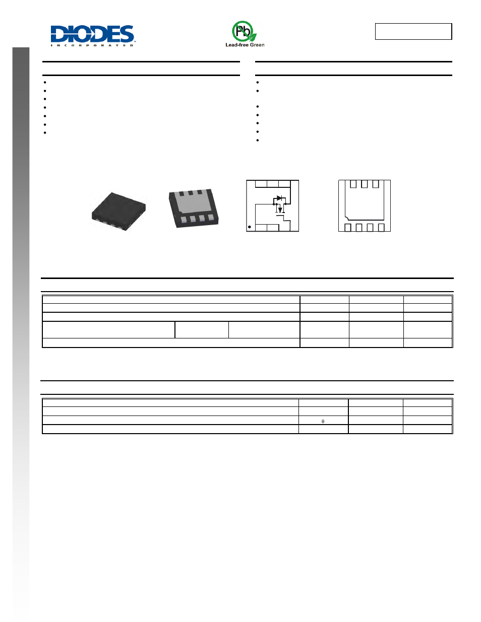 Diodes DMG4468LFG User Manual | 6 pages