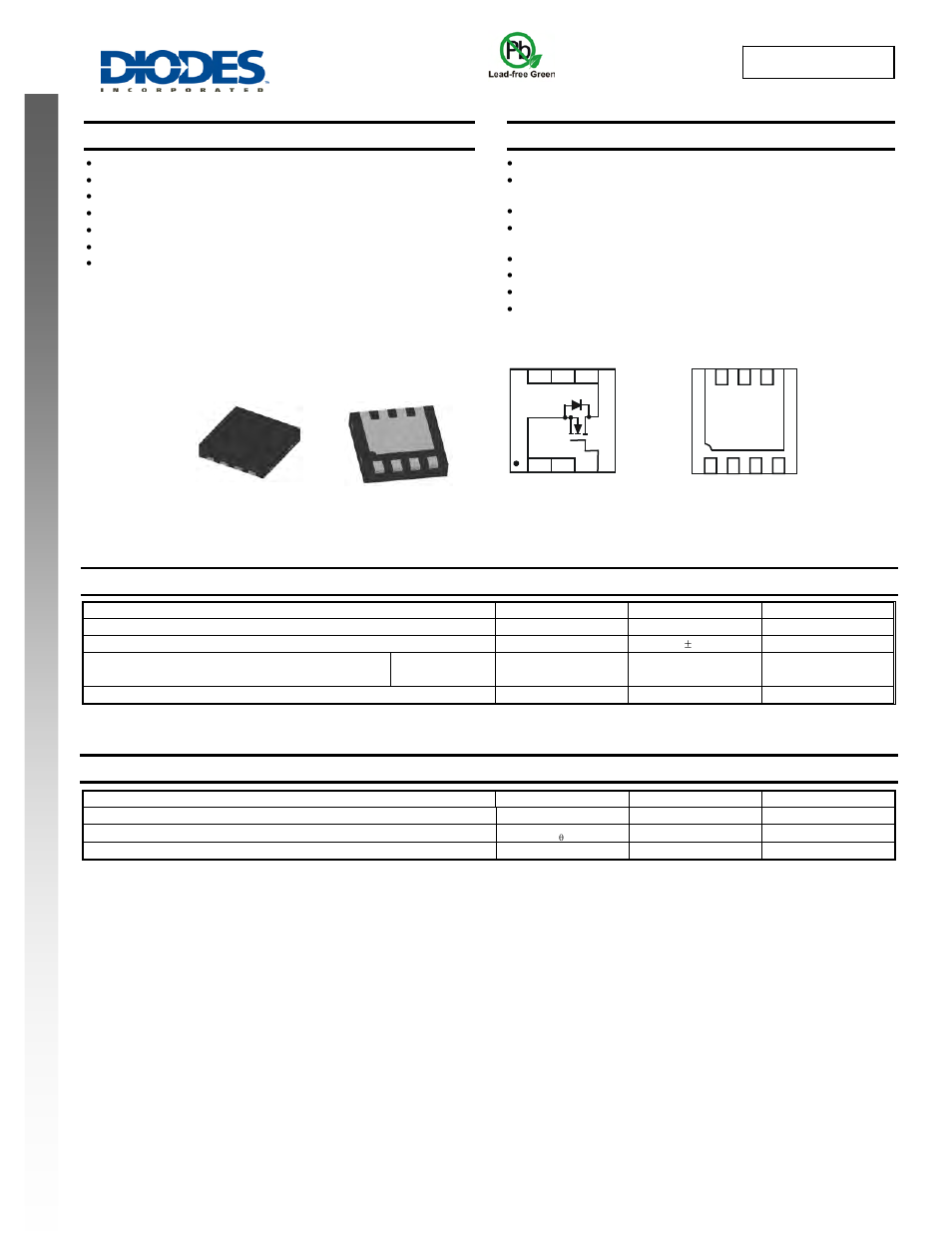 Diodes DMG4800LFG User Manual | 6 pages