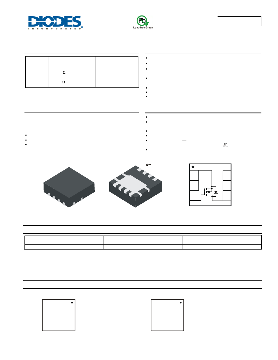 Diodes DMG7408SFG User Manual | 6 pages