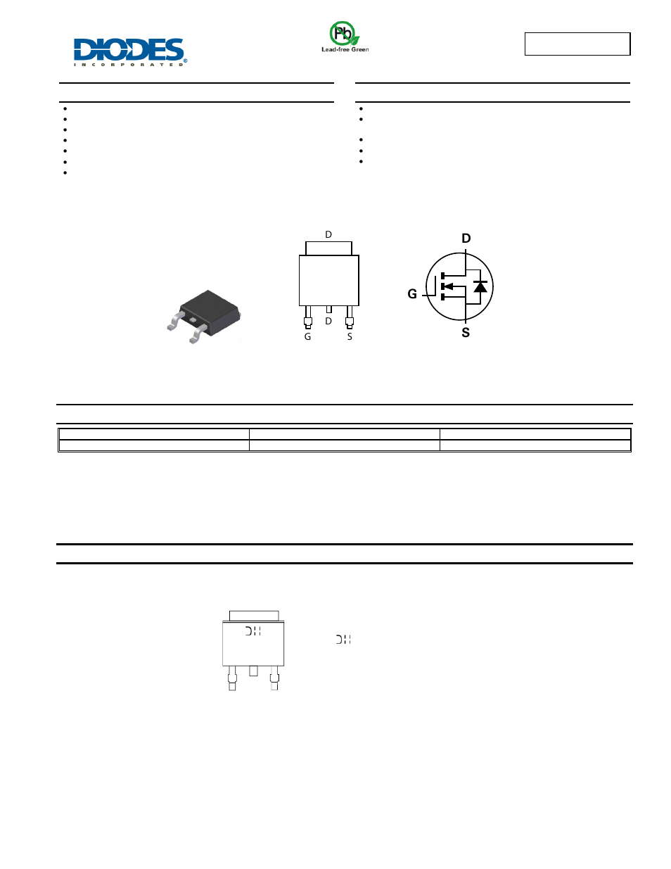 Diodes DMG8880LK3 User Manual | 6 pages