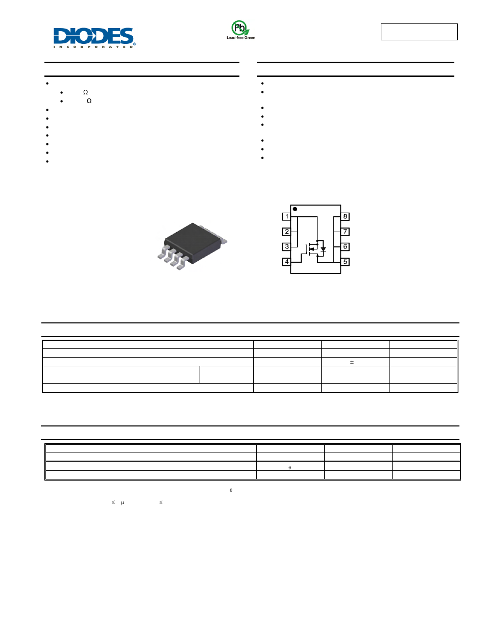 Diodes DMN3007LSS User Manual | 5 pages