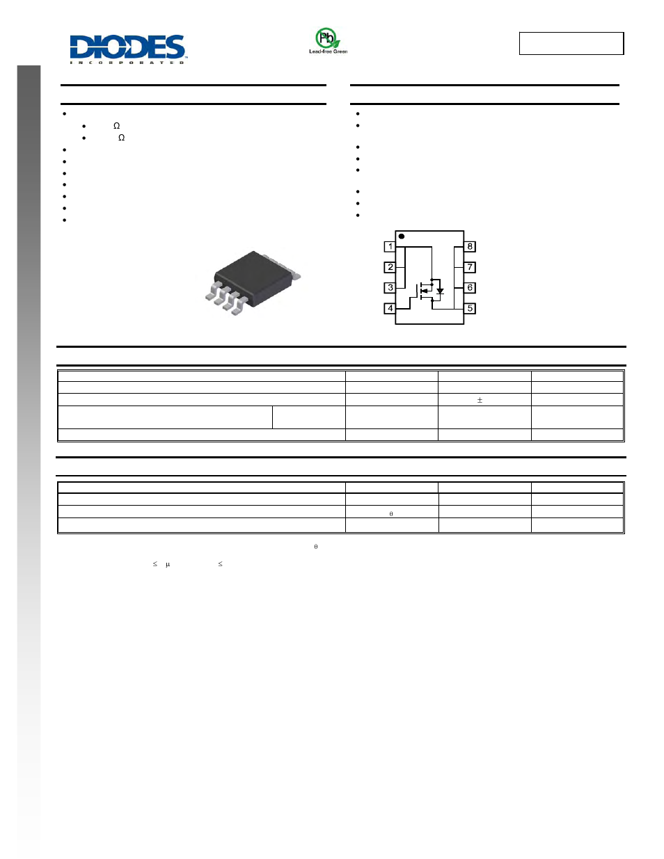 Diodes DMN3010LSS User Manual | 5 pages