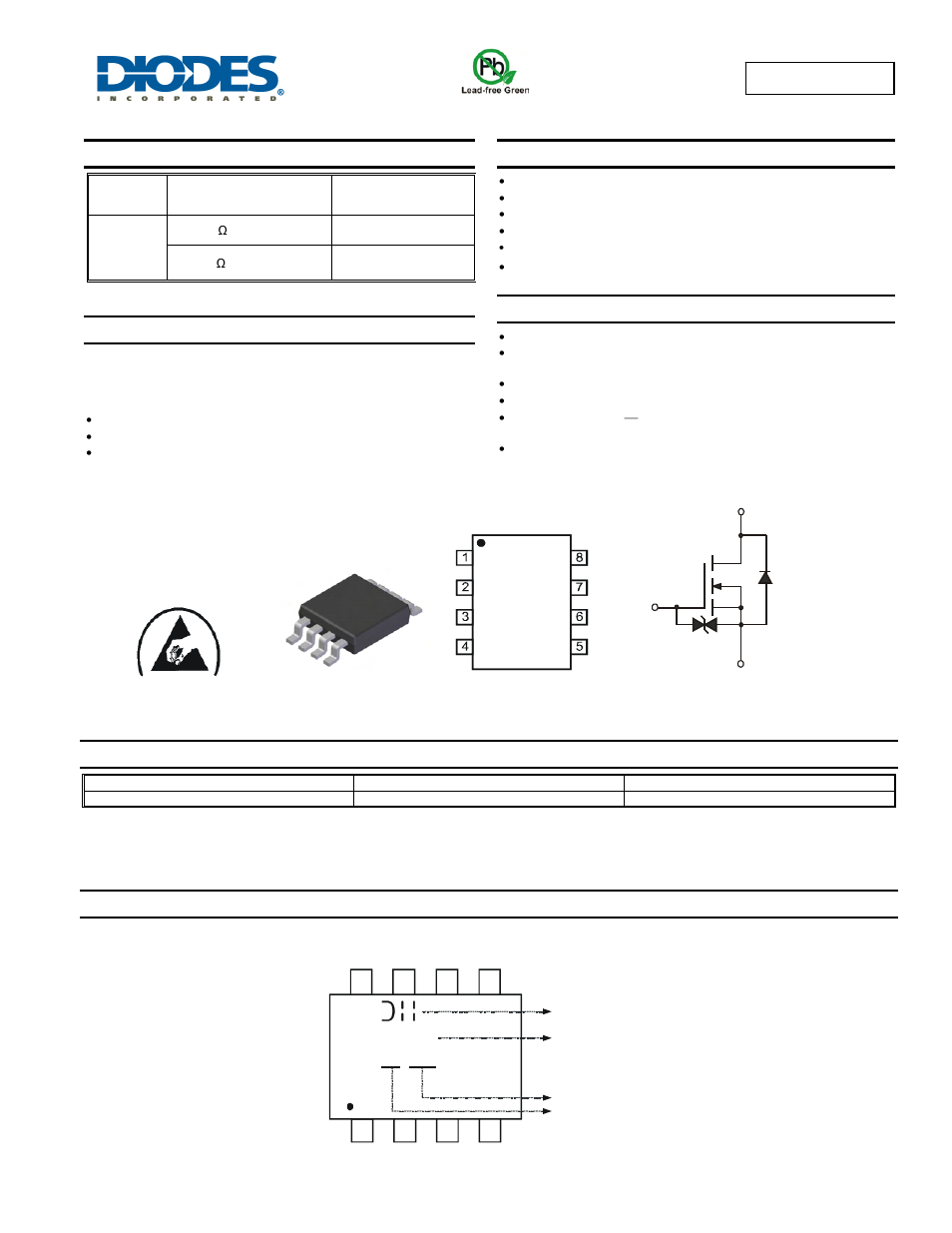 Diodes DMN3018SSS User Manual | 6 pages