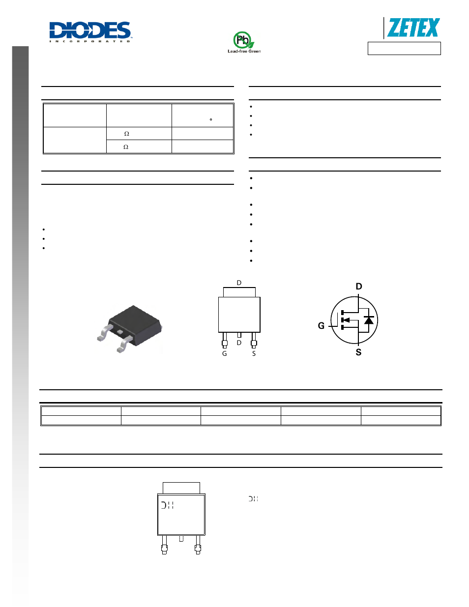 Diodes DMN3024LK3 User Manual | 8 pages