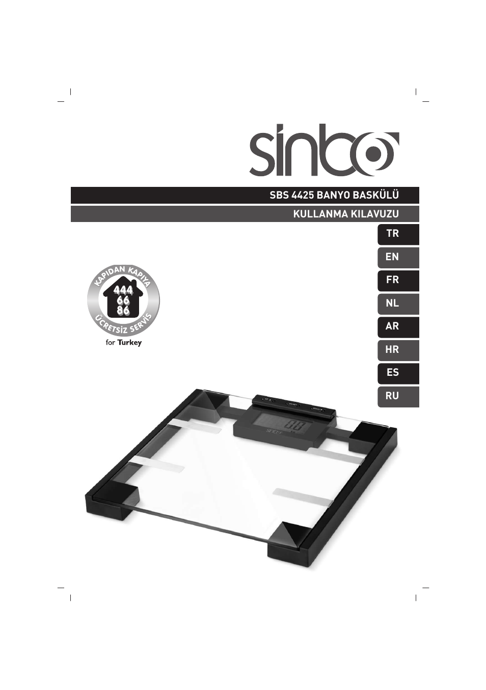 SINBO SBS 4425 User Manual | 60 pages