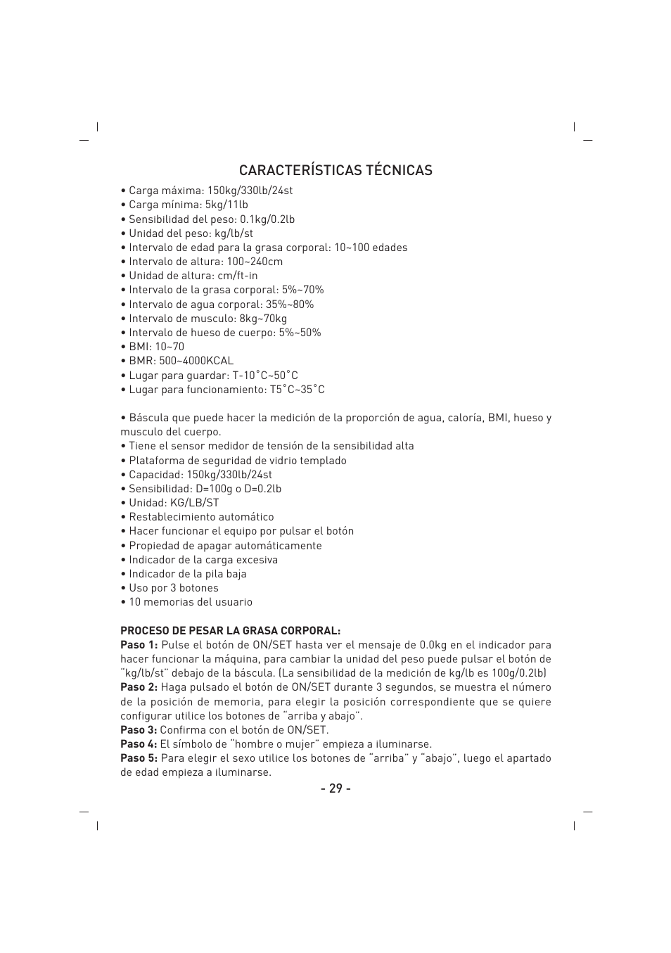 SINBO SBS 4425 User Manual | Page 30 / 60