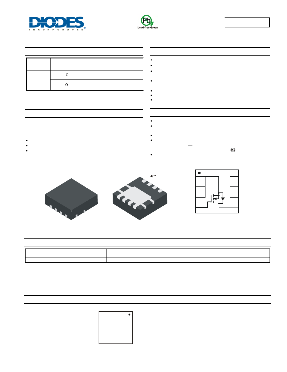 Diodes DMN3024SFG User Manual | 7 pages