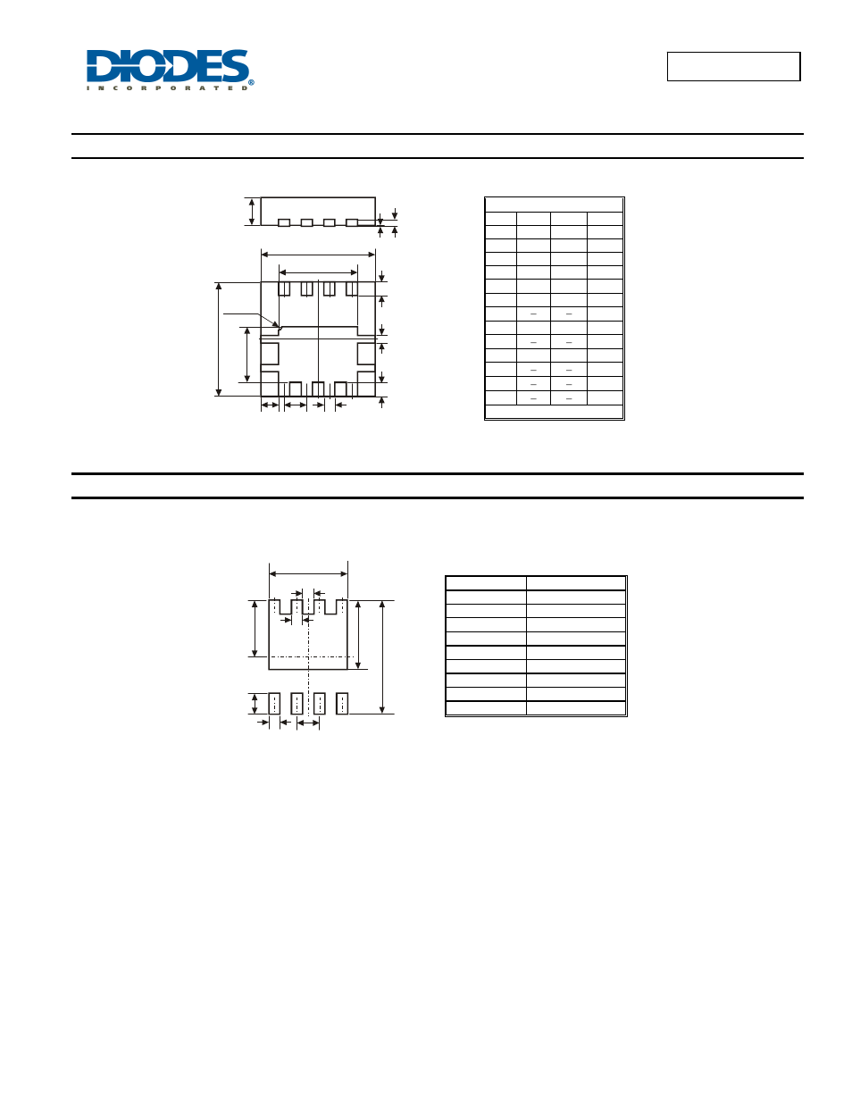 Package outline dimensions, Suggested pad layout | Diodes DMN3024SFG User Manual | Page 6 / 7