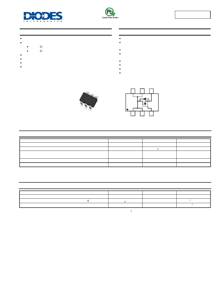 Diodes DMN3033LDM User Manual | 5 pages