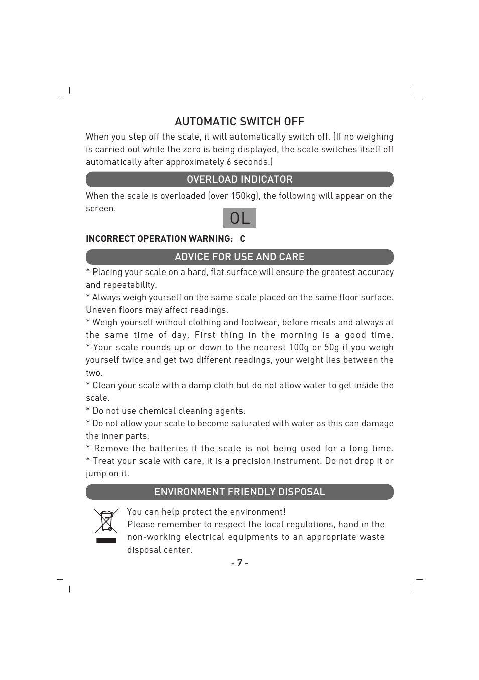 SINBO SBS 4423 User Manual | Page 8 / 28