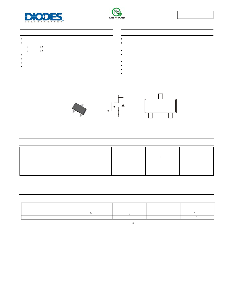 Diodes DMN3033LSN User Manual | 5 pages