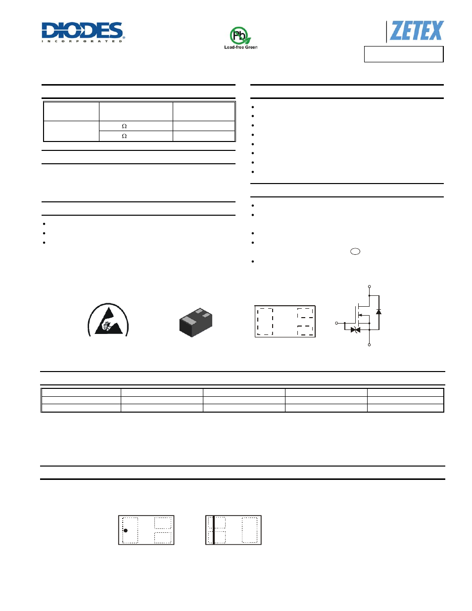 Diodes DMN3730UFB4 User Manual | 6 pages