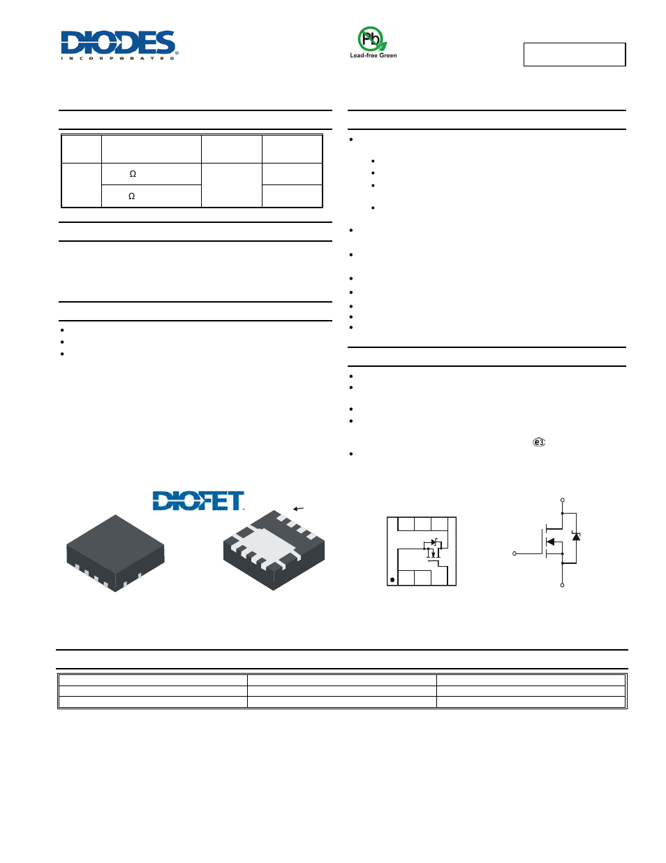 Diodes DMS3012SFG User Manual | 8 pages