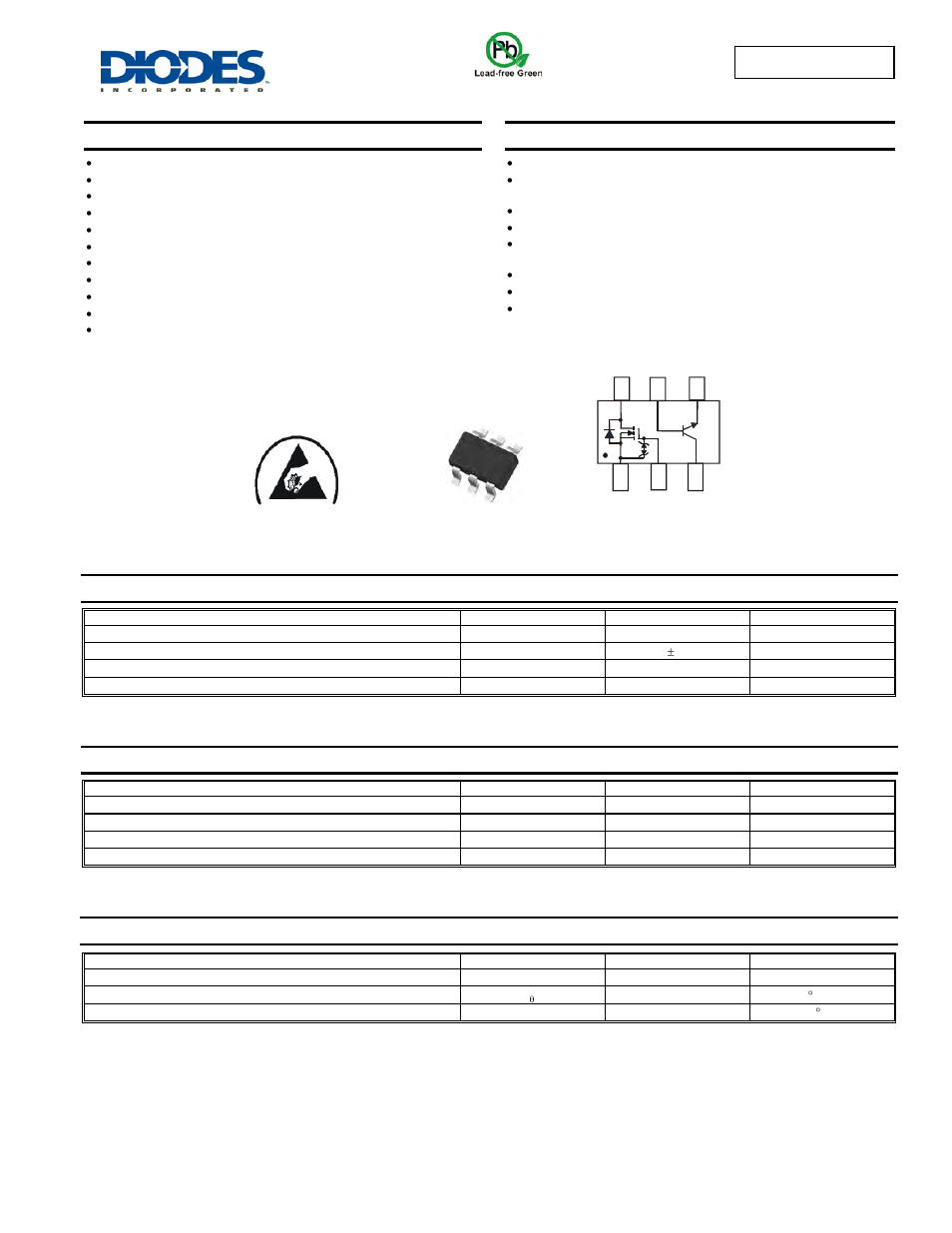 Diodes DMB53D0UDW User Manual | 7 pages