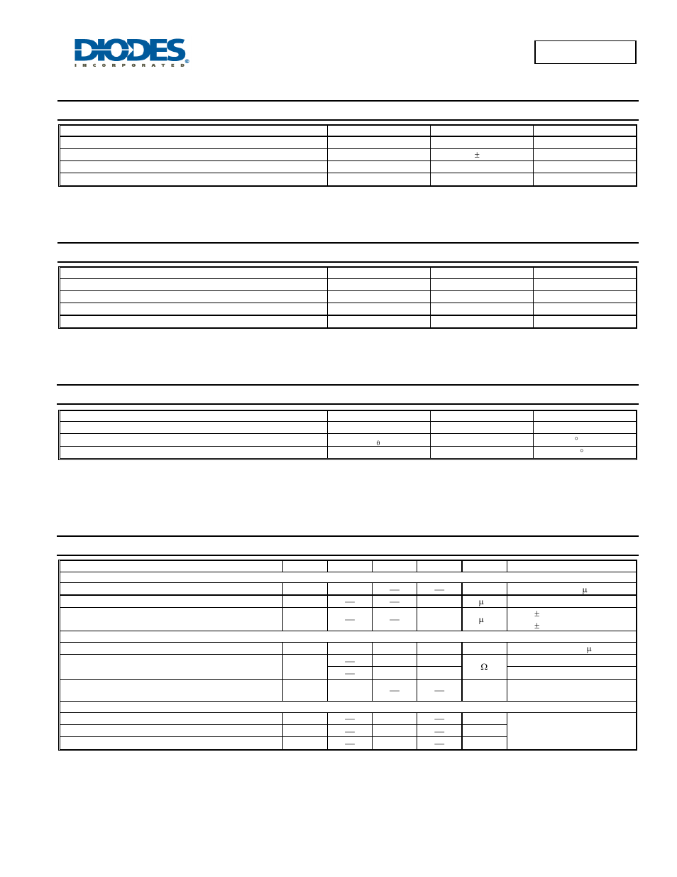 Dmb53d0uv, Maximum ratings – mosfet, q1, Maximum ratings - npn transistor, q2 | Thermal characteristics, total device, Electrical characteristics - mosfet | Diodes DMB53D0UV User Manual | Page 2 / 7