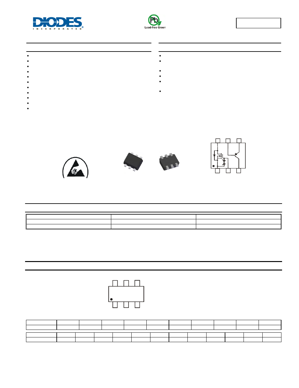 Diodes DMB54D0UV User Manual | 7 pages