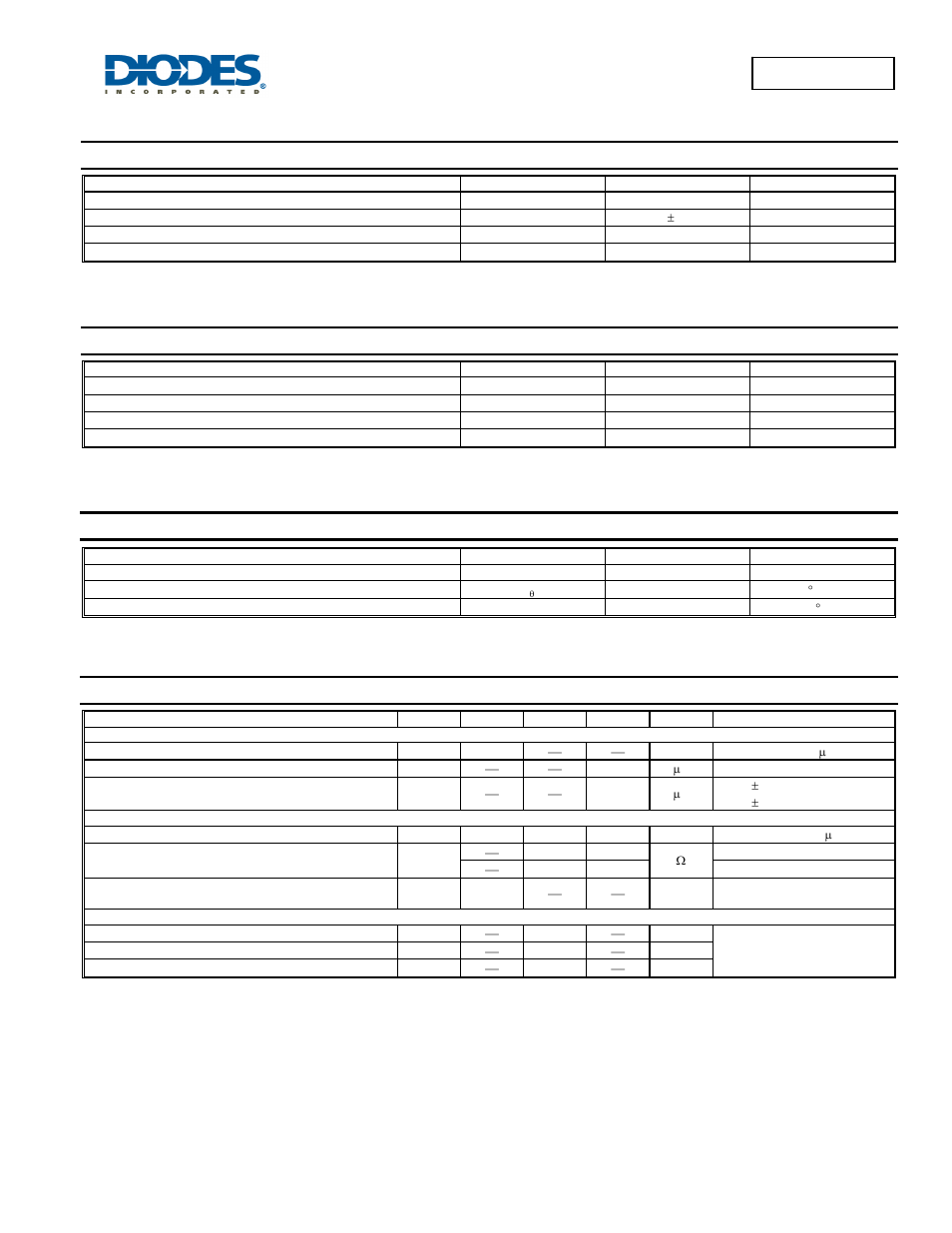 Dmb54d0uv, Maximum ratings – mosfet, q1, Maximum ratings - pnp transistor, q2 | Thermal characteristics, total device, Electrical characteristics - mosfet | Diodes DMB54D0UV User Manual | Page 2 / 7