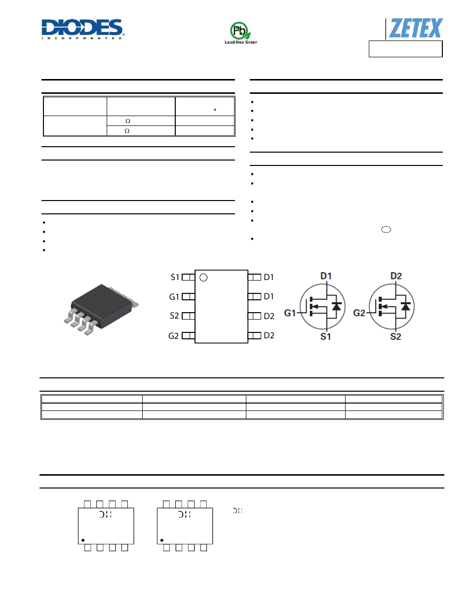 Diodes DMN4027SSD User Manual | 8 pages