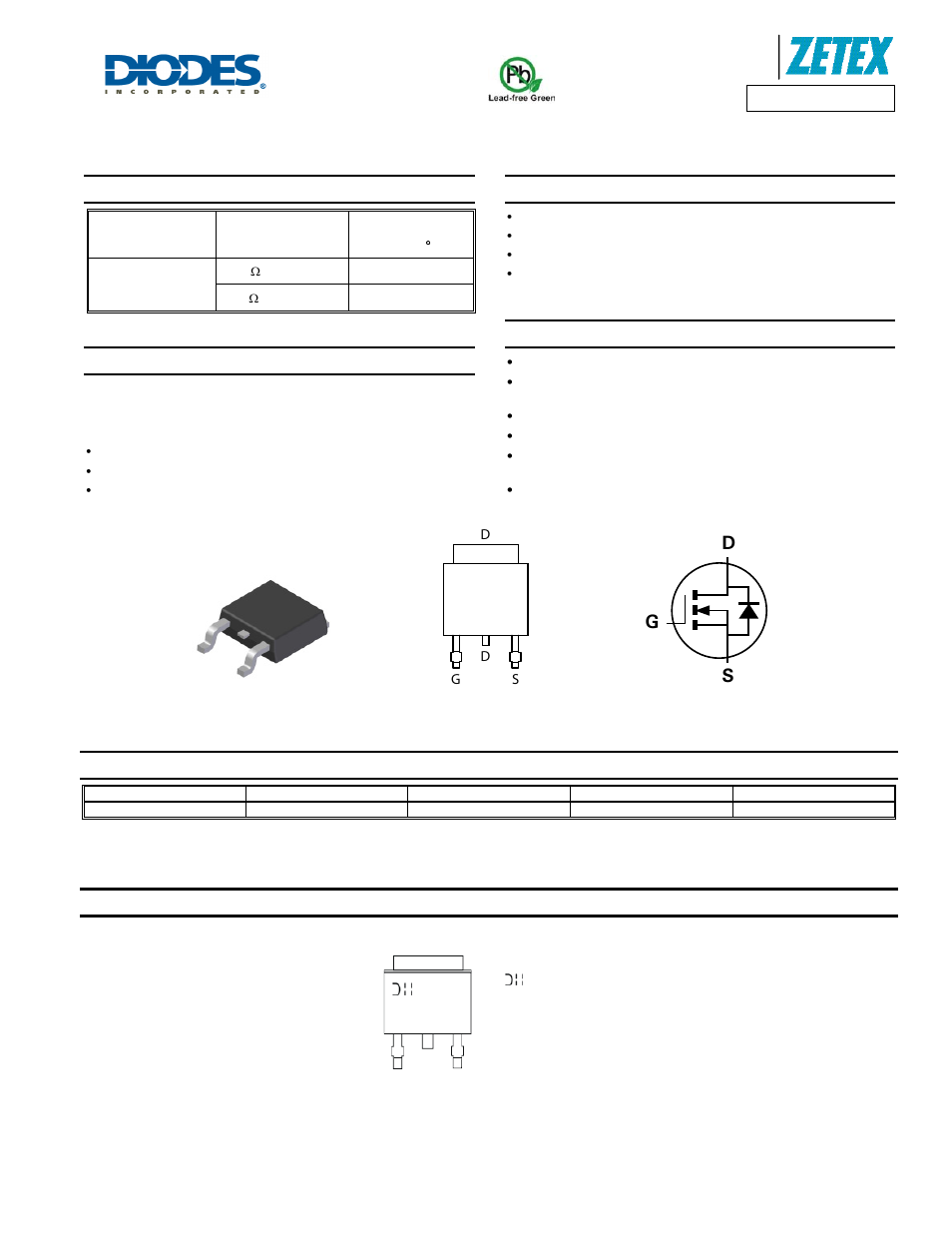 Diodes DMN4030LK3 User Manual | 8 pages