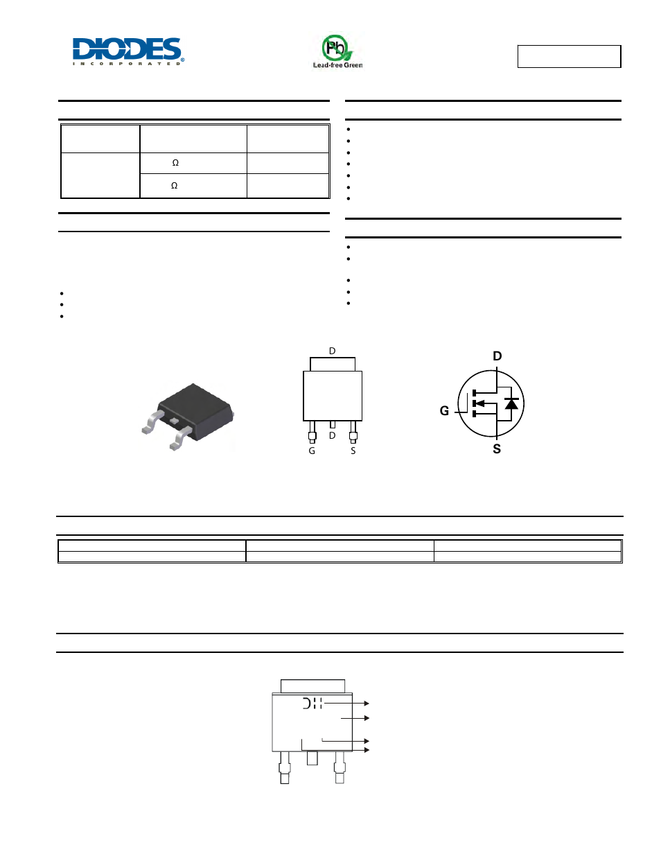 Diodes DMN4040SK3 User Manual | 6 pages