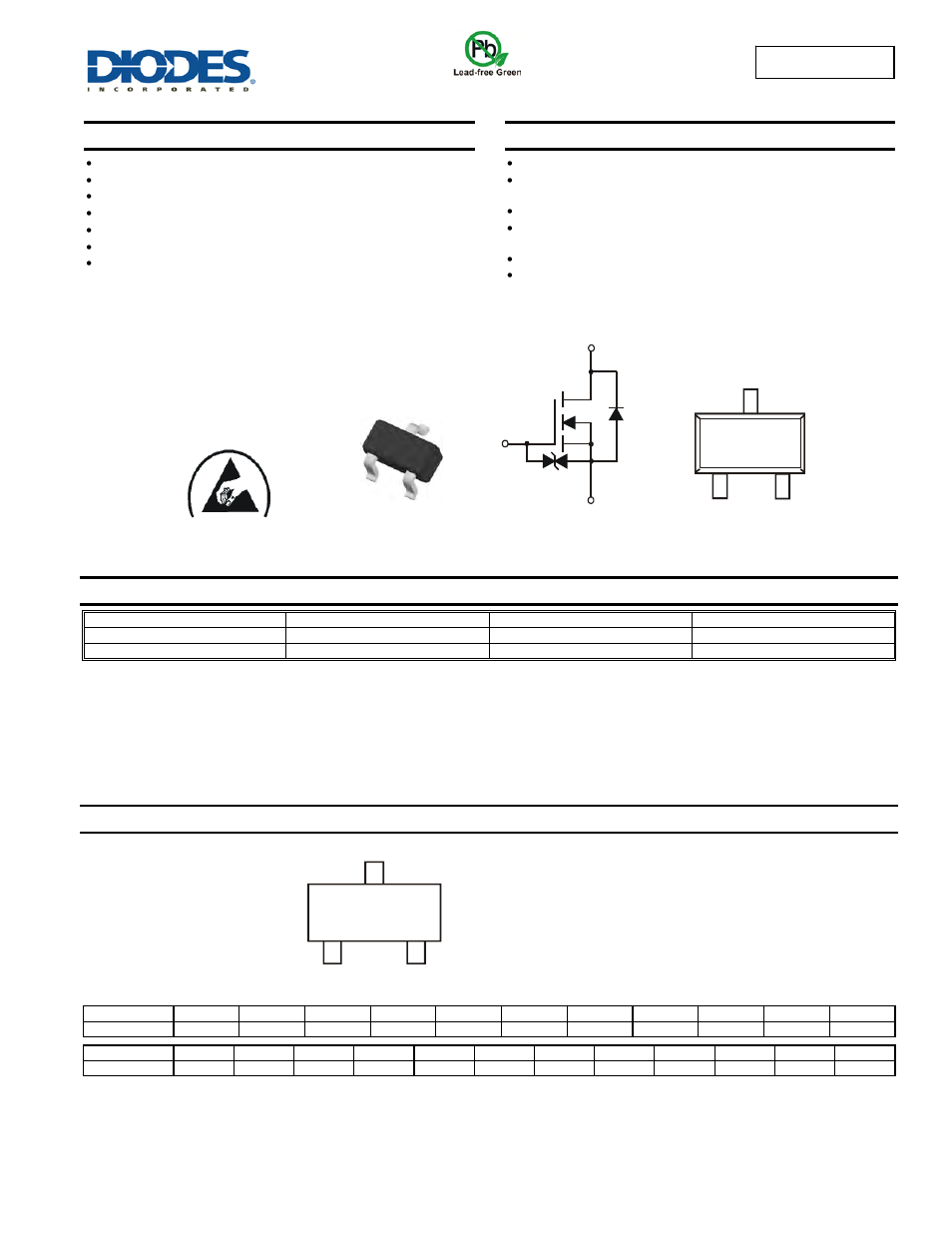 Diodes DMN55D0UT User Manual | 5 pages