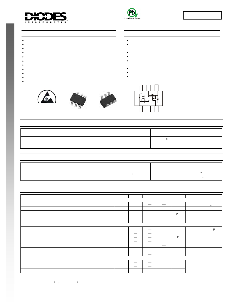 Diodes DMN5L06DMK User Manual | 4 pages