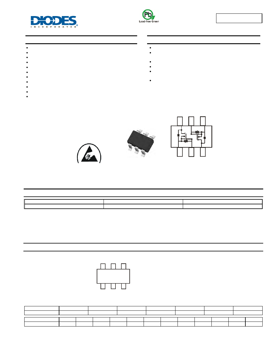 Diodes DMN5L06DWK User Manual | 6 pages