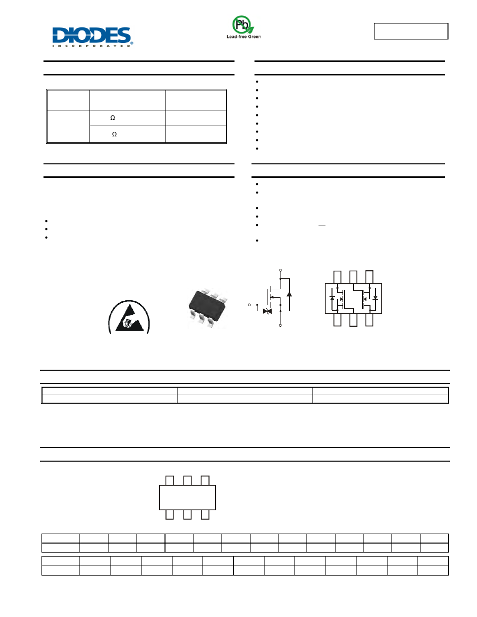 Diodes DMN601DMK User Manual | 5 pages