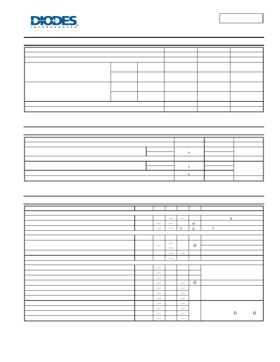 Dmn601dmk new prod uc t, Maximum ratings, Thermal characteristics | Electrical characteristics, Dmn601dmk | Diodes DMN601DMK User Manual | Page 2 / 5