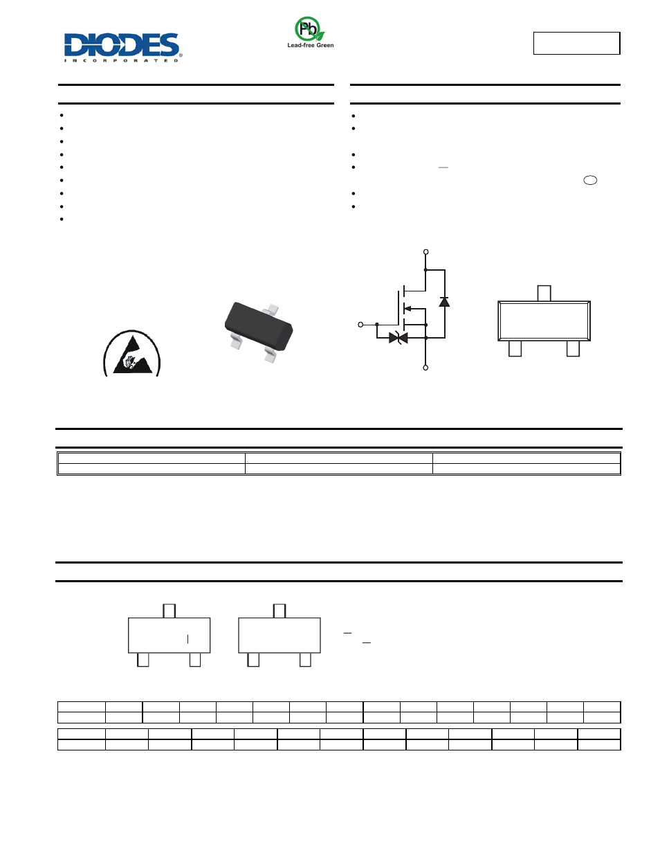 Diodes DMN601K User Manual | 5 pages