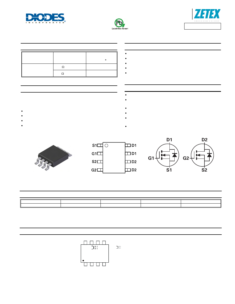 Diodes DMN6066SSD User Manual | 9 pages